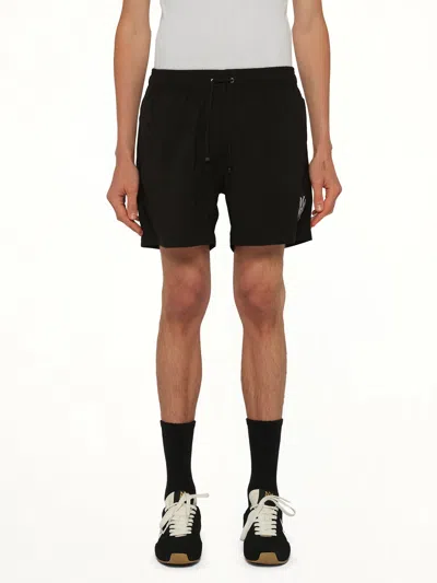 Amiri Ma Core Logo Swim Trunk In Black