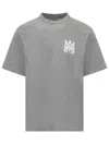 Amiri Heathered Grey Ma Core Logo T-shirt