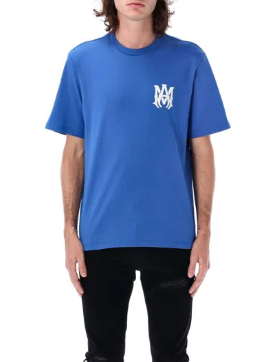 Amiri Ma Core Logo T-shirt In Blue