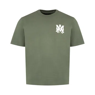 Pre-owned Amiri Ma Core Logo Tee 'dark Sage' | Green | Men's Size Xxl