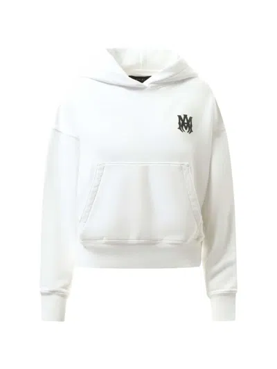 Amiri Ma Core Logo-print Hoodie In White