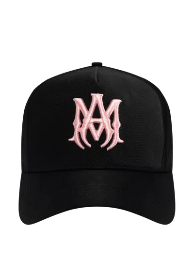 Amiri Ma Cotton Baseball Cap In Metallic
