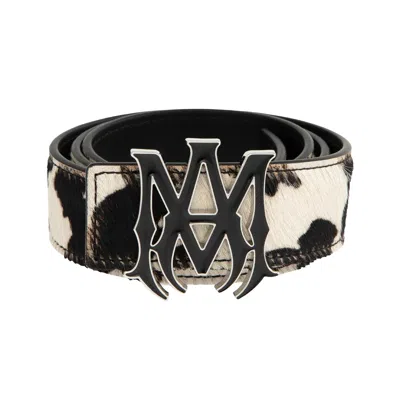 Pre-owned Amiri Ma Cow Belt 'dark Brown' | Men's Size Xxxs