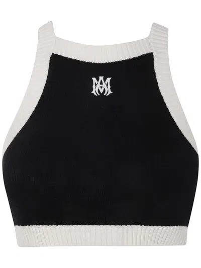 Amiri "ma" Cropped Tank