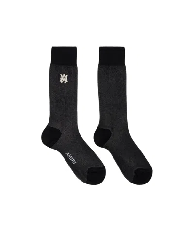 Amiri Ma Dress Socks In Black