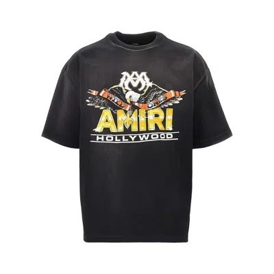 Amiri Graphic-print Short-sleeve T-shirt In Black