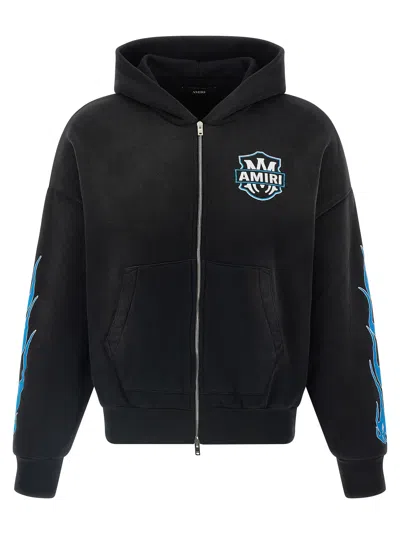 Amiri Ma Flames Sweatshirt Black