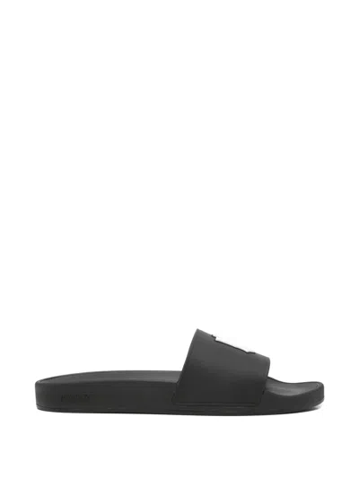 Amiri Ma Flip Flops In Black