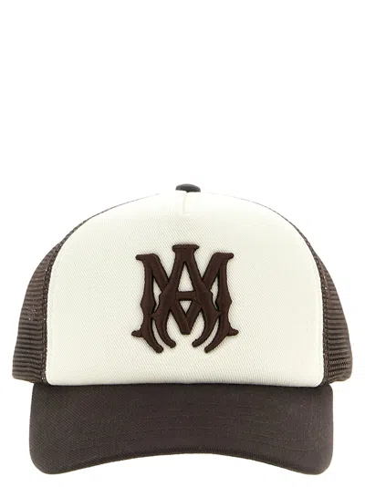 Amiri Ma Foam Trucker Cap In Brown