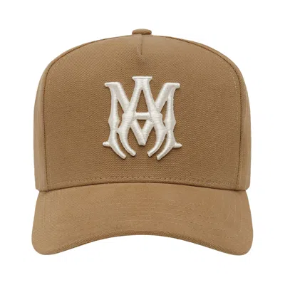 Pre-owned Amiri Ma Full Canvas Hat 'camel' | Tan | Men's Size Onesize In Brown