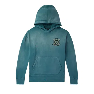 Pre-owned Amiri Ma Hollywood Oversized Hoodie 'evergreen' | Men's Size L In Green