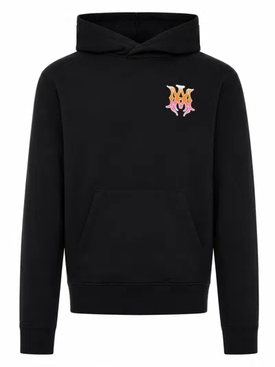 Amiri Ma Hoodie In Black