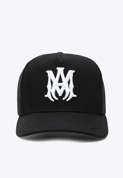 AMIRI MA ICON EMBROIDERED BASEBALL CAP