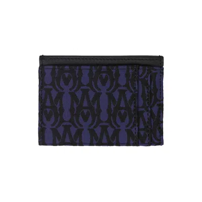 Pre-owned Amiri Ma Jacquard Cardholder 'purple' | Men's Size Onesize