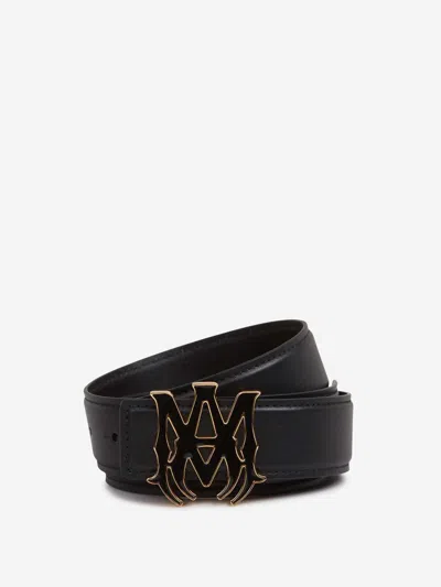 Amiri Ma Logo Belt In Black