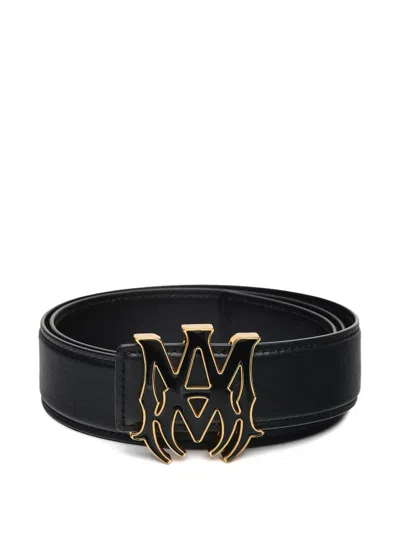 Amiri Core Logo Adjustable Belt In Black