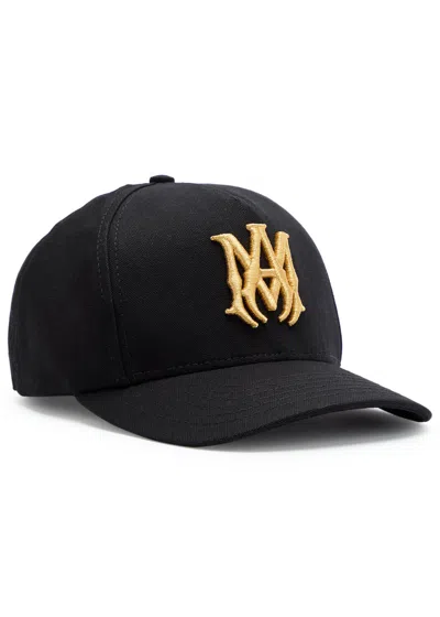 AMIRI AMIRI MA LOGO-EMBROIDERED CANVAS CAP
