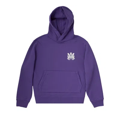 Pre-owned Amiri Ma Logo Hoodie 'purple'