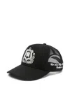 Amiri Ma Crest Trucker Hat In Black
