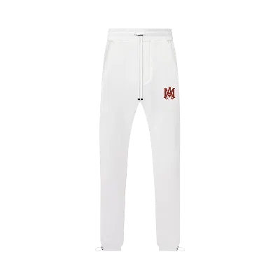 Pre-owned Amiri Ma Logo Sweatpant 'white/red'