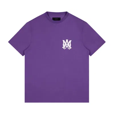 Pre-owned Amiri Ma Logo Tee 'purple'