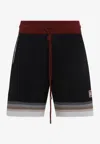 Amiri Drawstring Athletic Shorts In Black