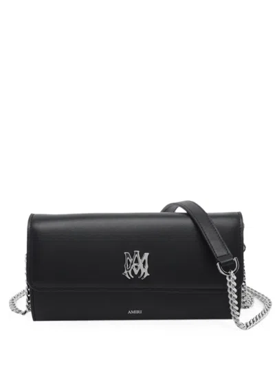 Amiri Ma Logo-plaque Shoulder Bag In Black