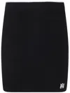 Amiri Ma Mini Skirt Knit Rib