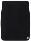 Amiri Ma Mini Skirt Knit Rib