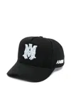 Amiri Outline Brim Cap For Men In Black