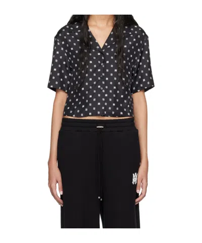 Amiri Ma Paisley Printed Shirt In Black