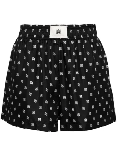 Amiri Black Ma Paisley Boxer Shorts