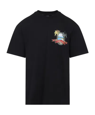 AMIRI AMIRI MA PARADISE CREWNECK T-SHIRT
