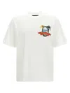 Amiri White Crewneck Printed T-shirt