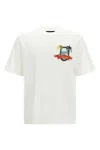 Amiri Paradise Graphic Print Crewneck T-shirt In White