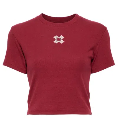 Amiri Ma Quad Baby Tee In Red