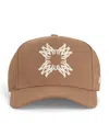 Amiri Ma Quad Baseball Cap In Beige