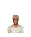 Amiri Ma Quad Baseball Cap In Nude