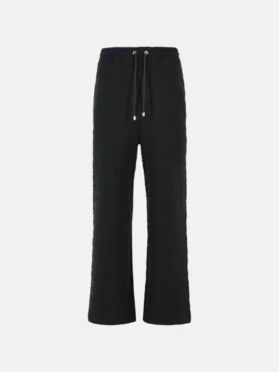 Amiri Kids' 'ma Quad' Black Cotton Blend Pants