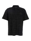 Amiri Logo-embroidered Cotton-blend Terry Jacquard Polo Shirt