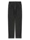 Amiri Ma Quad Checked Trousers In Black
