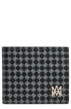 Amiri Ma Quad Coated Canvas Bifold Wallet In Black
