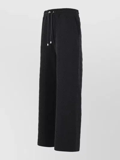 Amiri Ma Quad Cotton Blend Tailored Trousers In Black