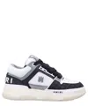 Amiri Ma Quad Debossed Nubuk Ma-1 Sneakers In Multicolor