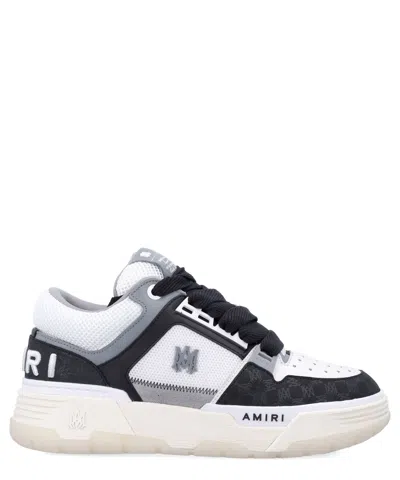 Amiri Ma Quad Debossed Nubuk Ma-1 Sneakers In Multicolor