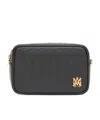 Amiri Ma Quad Embossed-pattern Messenger Bag In Black