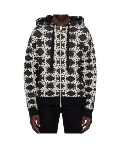 Amiri Ma Quad Hoodi In Black