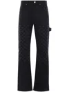 Amiri Ma Quad Jacquard Carpenter In Black