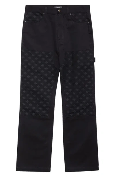 AMIRI AMIRI MA QUAD JACQUARD COTTON & WOOL CARPENTER JEANS