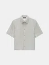 Amiri Ma Quad Jacquard Shirt In Gray